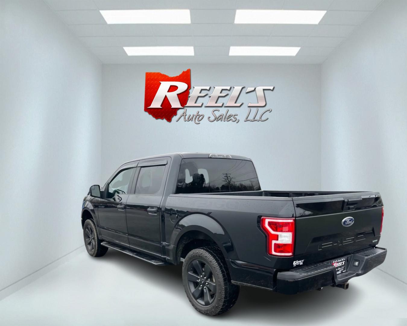 2018 Black /Black Ford F-150 STX SuperCrew 5.5-ft. Bed 4WD (1FTEW1EP7JF) with an 2.7L V6 DOHC 24V TWIN TURBO engine, 10 Speed Auto transmission, located at 11115 Chardon Rd. , Chardon, OH, 44024, (440) 214-9705, 41.580246, -81.241943 - Photo#11